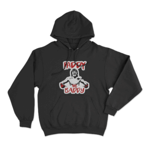 Cartoon Paddy Hoodie Black