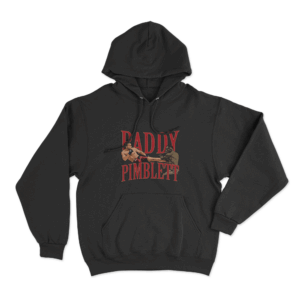 Fight Kick Hoodie Black