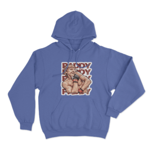 Flex Pose Hoodie Blue